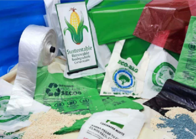 INAPOL: Bolsas biodegradables y compostables se usan hoy para distintos propósitos
