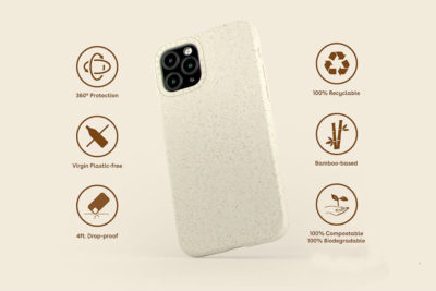 Esta es la primera funda para tu teléfono que es compostable