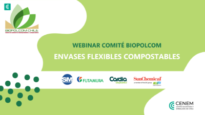 Comité BIOPOLCOM de CENEM realizó webinar sobre envases flexibles compostables